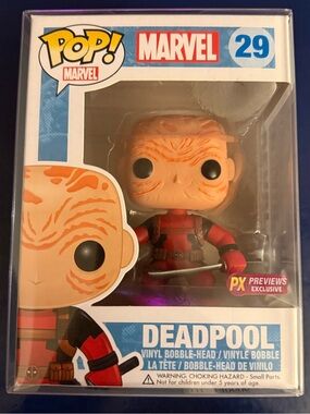 Funko POP! Marvel Deadpool PX Previews Exclusive in Red and Black